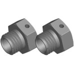 Corally Wheel Hex Adapter Wide RTR Aluminum 2 Pcs C-00180-329