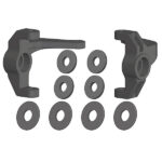Corally Steering Block L/R Composite 1 Set C-00250-029