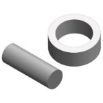 Corally Stub Axle Pin For Slipper Shaft Steel C-00250-066