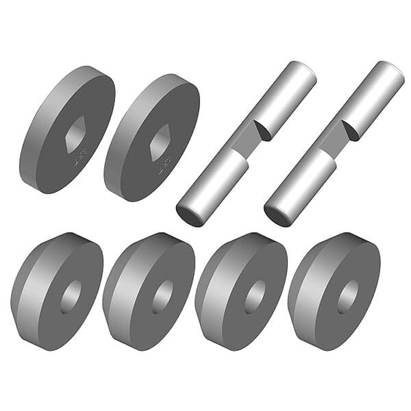 C-00250-075 Corally Planetary Diff Gears Metal 1 Set C-00250-075 - Image 1