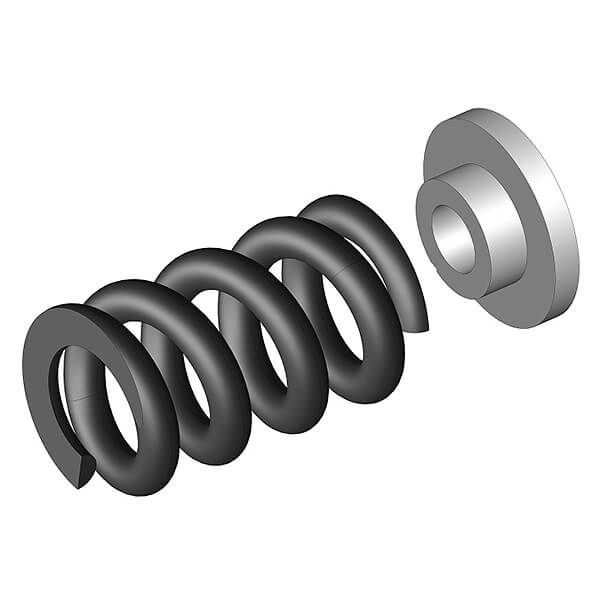 C-00250-090 Corally Slipper Clutch Spring 1 Pc + Washer C-00250-090 - Image 1