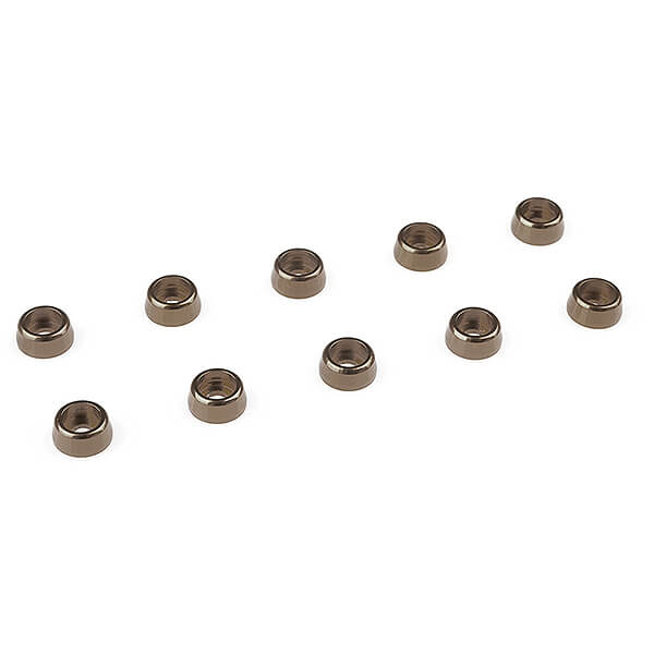 C-31253 Corally Aluminium Washer For M 2 Socket Head Screws Od=6mm Gu C-31253 - Image 1