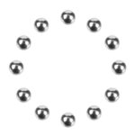 Corally Precision Diff. Balls 1/8 Chrome 12 Pcs C-38010