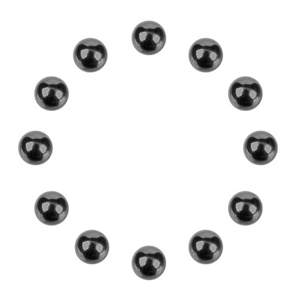 C-38020 Corally Precision Diff. Balls 1/8 Ceramic 12 Pcs C-38020 - Image 1