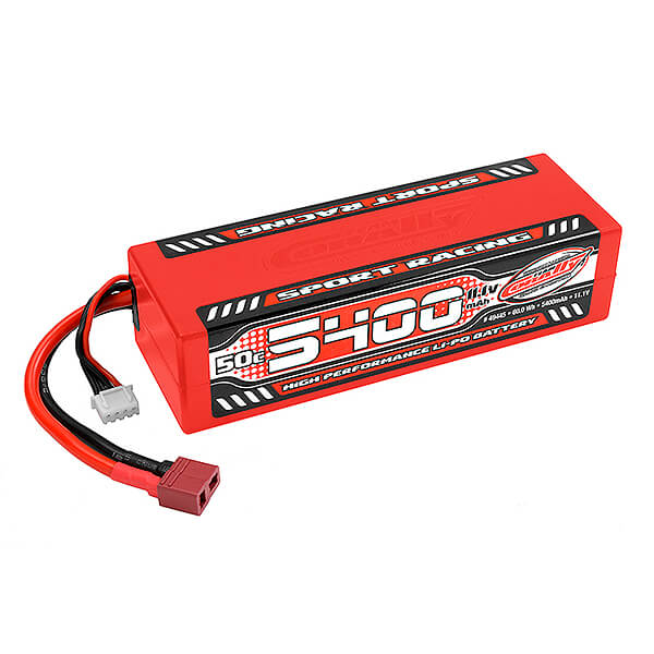 C-49445 Corally Sport Racing 50C Lipo Battery 5400Mah 11.1V Stick 3S C-49445 - Image 1