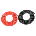 Corally Ultra V+ Silicone Wire Super Flexible Black And Red C-50112
