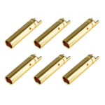 Corally Bullit Connector 4.0mm Female Gold Plated Ultra Low C-50162
