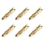 Corally Bullit Connector 2.0mm Male Spring Type Gold Plated C-50170