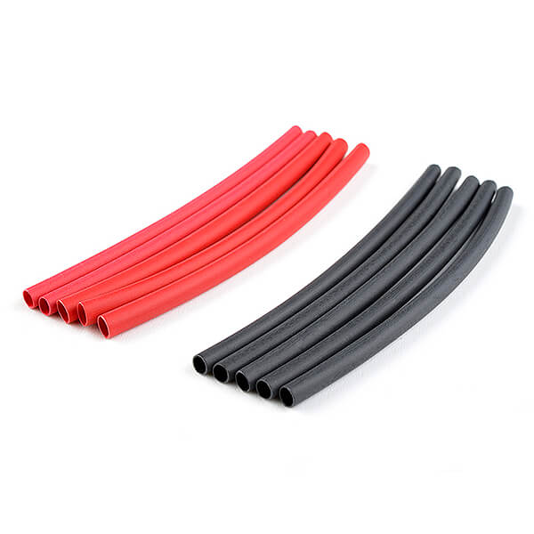 C-50220 Corally Shrink Tubing 2.4mm Red + Black 10 Pcs C-50220 - Image 1
