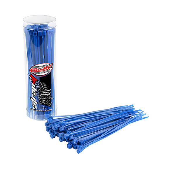 C-50501 Corally Strapit Cable Tie Raps Blue 2.5X100mm 50 Pcs C-50501 - Image 1