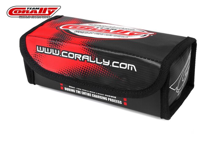 Corally Lipo Safe Bag Sport Fo R 2 Pcs 2S Hard Case Batterypa C-90248 - Image 2