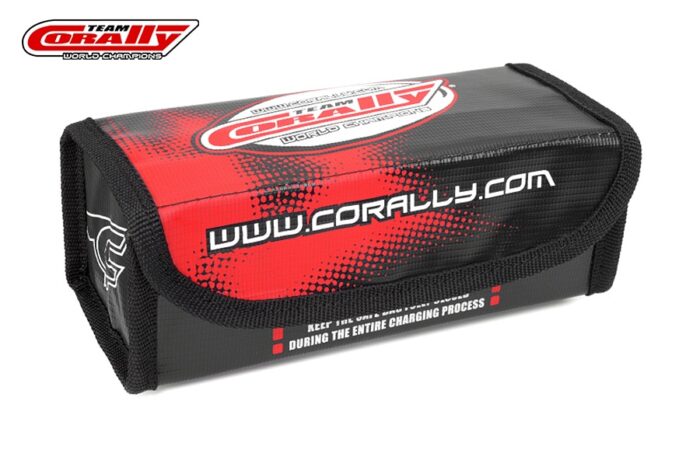 Corally Lipo Safe Bag Sport Fo R 2 Pcs 2S Hard Case Batterypa C-90248 - Image 6