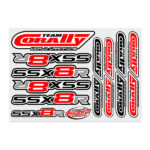 Corally Stickersheet Ssx8R Precut 210X148mm 1 PC C-99902