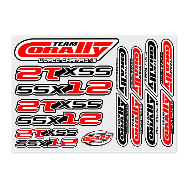 C-99904 Corally Stickersheet Ssx12 Precut 210X148mm 1 PC C-99904 - Image 1
