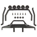 Team Associated Cr12 Roll Bar And Bumper (Black) AS41067