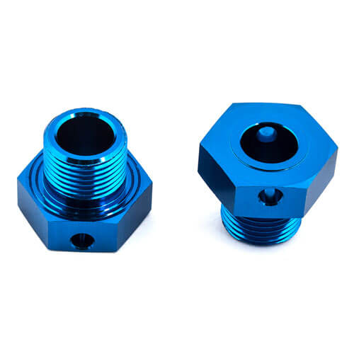 AS81080 Team Associated RC8B3/RC8B3.1 Wheel Hexes +2mm Wide (2) AS81080 - Image 1