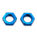 Team Associated RC8B3/RC8B3.1 Wheel Nuts 17mm Blue AS81082