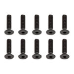 Team Associated M4 X 16mm Fhcs Screws (10) AS81263