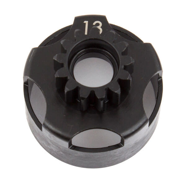 AS81374 Team Associated Clutch Bell 13T Vented 4-Shoe (RC8B3.1) AS81374 - Image 1