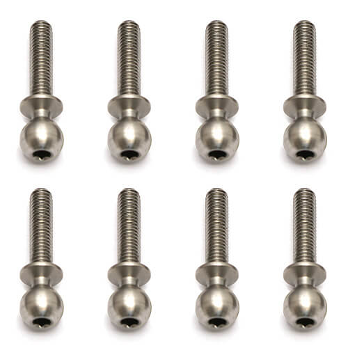AS91050 Team Associated Heavy Duty Ballstuds 12mm (10) AS91050 - Image 1