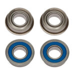 Team Associated 8 X 16 X 5mm Ft Flanged Bearings AS91565