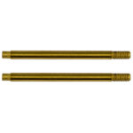 Team Associated 3X24 Shock Shafts V2, Tin (B74) AS91642