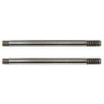 Team Associated 3X24 Shock Shafts V2, Chrome (B74) AS91643