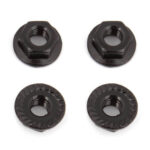 Team Associated M4 Serrated Nuts AS91738