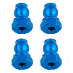 Team Associated Shock Bushings 10mm Blue Aluminum AS91815