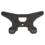 Team Associated B64 Rear Shock Tower, Woven Carbon Fibre AS92012
