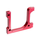 Corally Alum. Rear Bulkhead Motor Ssx12 Left 7075 T6 1 Pc C-00100-008