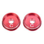 Corally Alum. Lower Arm Cap Ssx12 C 2.0mm 2 Pcs C-00100-021