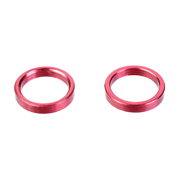 C-00100-028 Corally Alum. Spacer Ring Inne R Dia 6.35mm Width 1.5mm 2 Pcs C-00100-028 - Image 1