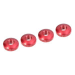 Corally Alum. Body Mount Cambered Nuts 4 Pcs C-00100-053