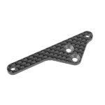 Corally Shock Mount Plate Ssx10 Graphite 2.5mm 1 Pc C-00110-005
