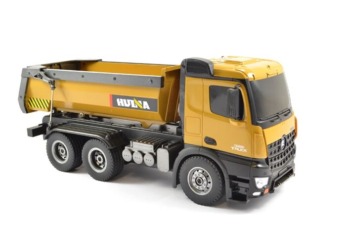Huina RC Tipper Dumptruck 2.4G 10Ch W/Die Cast Cab, Bucket CY1573 - Image 5
