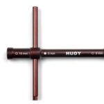Hudy Cross Wrench Glowplug # 8mm / Clutchnut # 10mm - Long DY107581