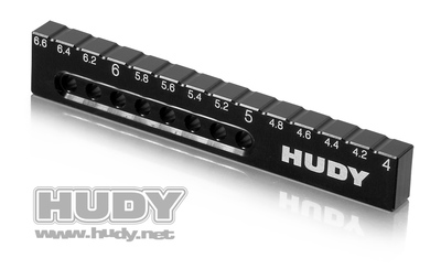 107714_1_piw Hudy Ultra-Fine Chassis Droop Gauge 4.0-6.6mm DY107714 - Image 1
