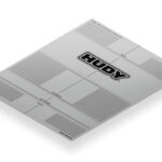 Hudy Plastic Set-Up Board Decal 449X562mm - 1/8 Off-Road & Truggy DY108213