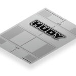 Hudy Plastic Set-Up Board Decal 282X386mm - 1/10 Tc DY108360