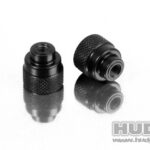 Hudy Alu Nut M3 For 1/10 & 1/12 Pan Car Set-Up System (2) DY109460