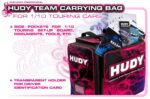 Hudy 1/10 Carrying Bag With Drawers - V3 DY199100 - Image 2