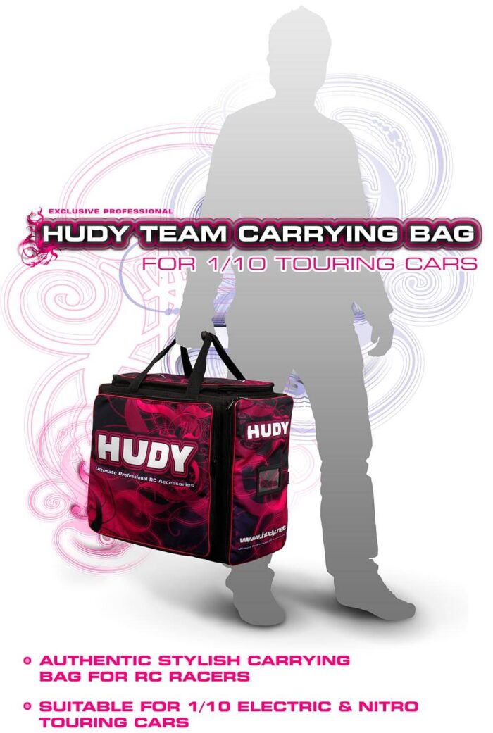 Hudy 1/10 Carrying Bag With Drawers - V3 DY199100 - Image 8