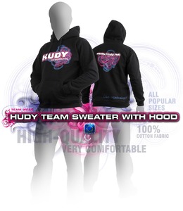 285500_hood_B_piw-2 Hudy Sweater Hooded - Black (Xxxl) DY285501XXXL - Image 1