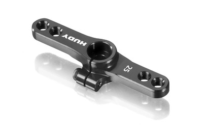 DY293443_1_piw Hudy Alu Clamp Throttle Servo Horn - Futaba, Sav?x - Offset 2-Hole M3 - 25T DY293443 - Image 1