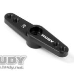 Hudy Alu Throttle Servo Horn - Futaba, Sav?x - Offset 2-Hole M3 - 25T - V2 DY293496