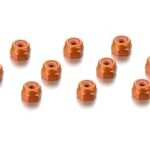 Hudy Alu Nut M3 - Orange (10) DY296530-O