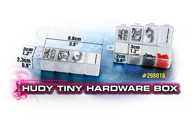 298016_1_piw Hudy Tiny Hardware Box - 4-Compartments DY298016 - Image 1