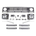 Element RC Sendero Body Accessories, Satin Chrome EL42125