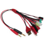 Etronix 4.0mm To Deans/Futaba/Jst/Tami Ya/Micro Tamiya/Mpx/Clip/D ET0281